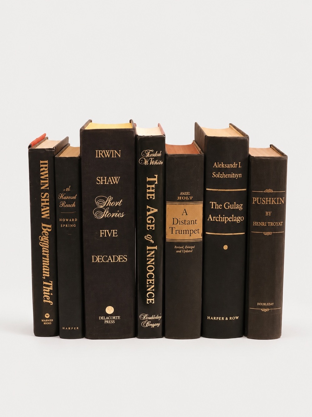 7 Rare Vintage Hardcover Books